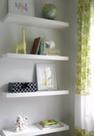 Combo 4 Prateleiras Mdf/Mdp 15mm Kit Organizador Parede Suporte Cantoneira 45x10 Branco Combo 4 Prateleiras Mdf/Mdp 15mm Kit Organizador Parede Suporte Cantoneira 45x10 Branco