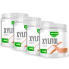 Combo 4 Unidades Adoçante Xylitol 500g NEWNUTRITION