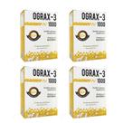 Combo 4 Unidades Ograx-3 1000mg 30 Capsulas Cães e Gatos Avert Combo 4 Unidades Ograx-3 1000mg 30 Capsulas Cães e Gatos Avert