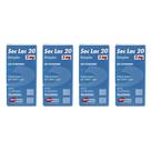 Combo 4 unidades Sec Lac 20 2,0mg - 16 comprimidos
