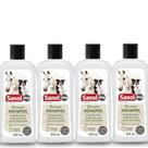 Combo 4 unidades Shampoo de Alergias cachorro dermatite cães e gatos: Peróxido de Benzoila Novapiel Combo 4 unidades Shampoo de Alergias cachorro dermatite cães e gatos: Peróxido de Benzoila Novapiel