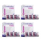 Combo 4 unidades Suplemento Alimentar CondroPlex 1000 Cães Médio e Grande Porte - 60 Capsulas