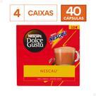 Combo 40 Cápsulas Nescau Dolce Gusto