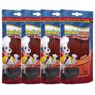 Combo 4un Petisco Palito Fino Churrasco Ossinho Para Cães Deliciosso