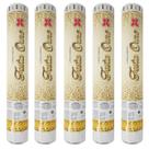Combo 5 Lança Confete Dourado Metalizado Festa Celebração