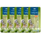 Combo 5 Pacotes Ossinho para Cachorro Palito Fino Deliciosso Maçã Verde 90g