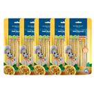 Combo 5 Pacotes Ossinho para Cachorro Palito Fino Deliciosso Maracujá 90g