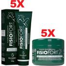 Combo 5 Pomada Fisiofort com Arnica Mentol Cânfora
