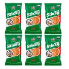 Combo 50 Salgadinho Elma Chips Stiksy 30g Palitinho Trigo