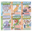 Combo 54 Livros de Passatempos Coleção Picnic 1512 Páginas Folha Branca Caça Palavras Cripto Letras Numeros Combo 54 Livros de Passatempos Coleção Picnic 1512 Páginas Folha Branca Caça Palavras Cripto Letras Numeros