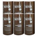 combo 6 Botox Plastica dos Fios Marroquina Alisamento e Redutor de Volume Capilar 1Kg