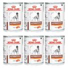 COMBO 6 LATAS - Ração Úmida Royal Canin Gastrointestinal Low Fat para Cães Adultos 420 g