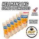 Combo 6 maionese hellmans bag 1 kg