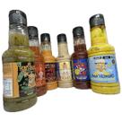 Combo 6 Molhos Kit Churrasco Gourmet Rom's Sauce Premium