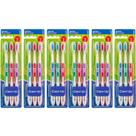Combo 6 Pack c/3 Escova Dental POP Cerda Media Cor Sortida