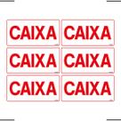 Combo 6 Placas De Sinalização Caixa 30x15 Ekomunike - P-38/1 F9e