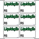 Combo 6 Placas De Sinalização Liquidação 20X15 Ekomunike - P-23 F9e