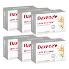Combo 6 Sabonetes Leite De Aveia Hipoalergênico - Hidratação Natural