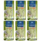 Combo 6 Unidades Petisco Para Cachorro Ossinho Palito Maçã Verde Deliciosso Frutas 90g