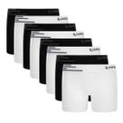 Combo 8 Cueca Kids Microfibra Infantil Lupo Sem Costura