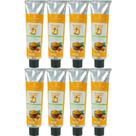 Combo 8 Pomada Massageadora Curcuma e Açafrão 21 ervas 100g