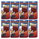Combo 8 Unidades Petisco Para Cachorro Ossinho Palito Churrasco Deliciosso 100g