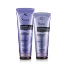 Combo Acelera o Crescimento Siàge Eudora Shampoo+Condicionador Tratamento Antiquebra Antiqueda