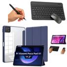 Combo Acessórios Para Tablet Poco Pad X1 11,2 Teclado Mouse Abnt2 + Caneta + Capa