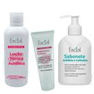 Combo ANTI OLHEIRAS - Clareador de Olheiras, Sabonete e Loção Tônica de Achilleia para Tratamento de Olhos