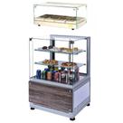 Combo Balcão Refrigerado Clean Prata 70 cm e Estufa Beta 4 bandejas Prata - 127V - Omega
