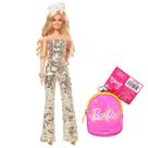 Combo Barbie O Filme: Boneca Barbieland Mattel + Bolsinha Chaveiro Toyng
