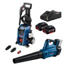 Combo bosch gbl 18v750 sb ghp 180 com kit bateria