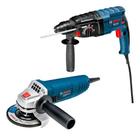 Combo Bosch Martelete GBH2-24 D + Esmerilhadeira GWS850 220V