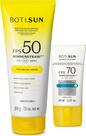Combo Boti.Sun: Protetor Solar Gel Creme FPS 50 200g + Protetor Solar Facial FPS 70 40ml