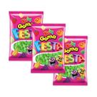 Combo Box de Jujuba Saborosa Limão com 500g - 3 Unidades