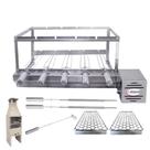 Combo Brasa Grill Gira 5 Espetos Especial para Churrasqueiras Pré Moldadas de 65cm Espaço Interno Largura Combo Brasa Grill Gira 5 Espetos Especial para Churrasqueiras Pré Moldadas de 65cm Espaço Interno Largura