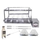 Combo Brasa Grill Tradicional Gira 5 Espetos Especial para Churrasqueiras Pré Moldadas de 65cm de Espaço Interno Largura Combo Brasa Grill Tradicional Gira 5 Espetos Especial para Churrasqueiras Pré Moldadas de 65cm de Espaço Interno Largura