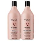 Combo Brilho Shampoo e Máscara Condicionante Vizet Combo Brilho Shampoo e Máscara Condicionante Vizet