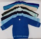 Combo C/ 2 Básica De Lã Blusa Bebê Menino Inverno Infantil