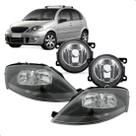 Combo C3 Black 2013 A 2012 Par Farol Mascara Negra e Milha