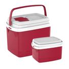 Combo Caixa Termica 32L E 12L Soprano Vermelho