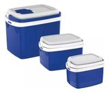 Combo Caixa Termica Cooler Bebidas 32L 12L 5L Alça Soprano Combo Caixa Termica Cooler Bebidas 32L 12L 5L Alça Soprano