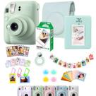 Combo Camera Instax Mini 12 Verde + Kit 8 Acessórios Album Bolsa Filme Combo Camera Instax Mini 12 Verde + Kit 8 Acessórios Album Bolsa Filme