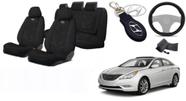 Combo Capas Conforto Total Sonata 10-13 +(Capa Volante) + Chaveiro