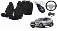 Combo Capas Elegância Santa Fé 12-19 +(Capa Volante) + Chaveiro