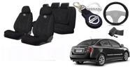 Combo Capas Personalizado Premium Sentra 01-15 + Volante + Chaveiro