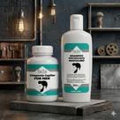 Combo Capilar para Homens - Composto Polivitamínico e Shampoo Fortificante