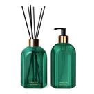 Combo Casa 214 Brisa de Cedros: Sabonete Líquido 400ml + Difusor de Ambiente com Varetas 250ml