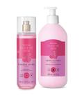 Combo Cereja Livre Body Splash 200ml Loção Corporal 400ml
