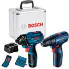 Combo Chave de Impacto GDR 120-LI + Parafusadeira GSR 120-LI